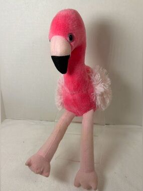 Share Flamingo Pink Stuffed Plush Animal 7"-10" Plush Bird 2019 Frankford Candy